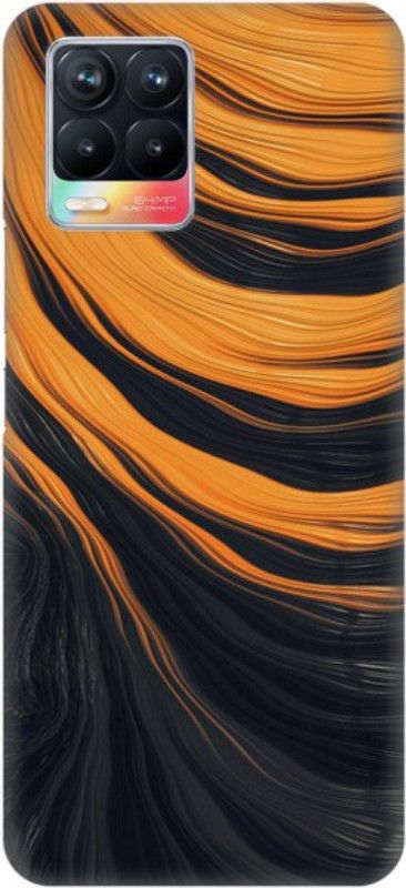 COBIERTAS Back Cover for Realme 8  (Multicolor, Pack of: 1)