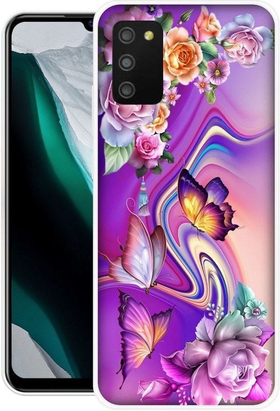 Chahar Back Cover for Samsung Galaxy M02s, Samsung Galaxy F02s, Samsung Galaxy A02s,  (Multicolor, Silicon, Pack of: 1)