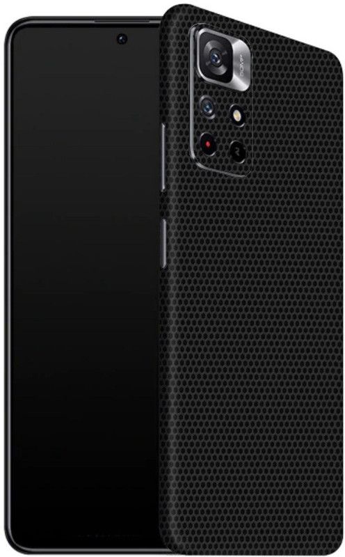 MOBICARE Redmi Note 11T (Back +Side +Camera) Mobile Skin  (Black Matrix)