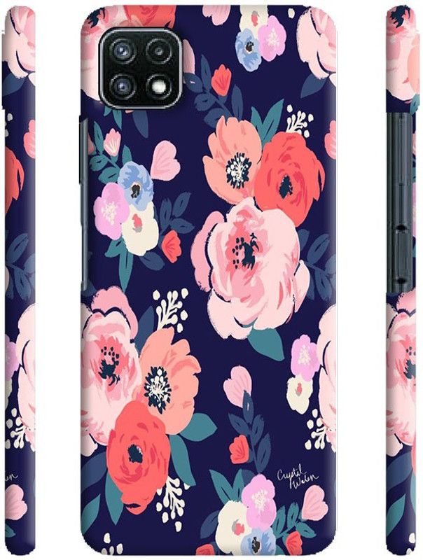 NAV Back Cover for Samsung Galaxy A22  (Multicolor, 3D Case, Pack of: 1)