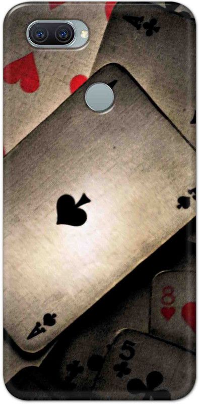 NDCOM Back Cover for Oppo A11K Playing Cards Printed  (Multicolor, Hard Case, Pack of: 1)