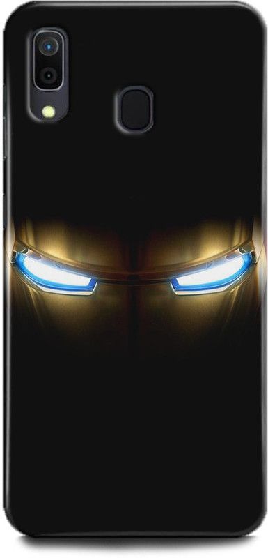 INDICRAFT Back Cover for Samsung Galaxy A20, Ironman, Printed  (Multicolor, Shock Proof, Pack of: 1)
