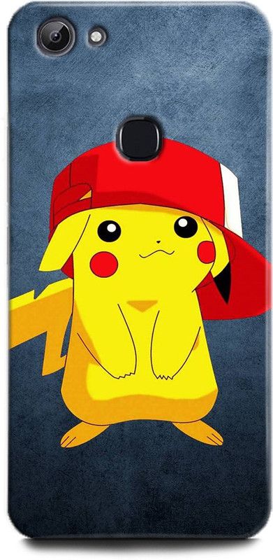 Afterglow Back Cover for Vivo Y83 PIKACHU, CARTOON, POKEMON, CUTE, PIKACHU POKEMON, LOVE  (Multicolor, Shock Proof, Pack of: 1)