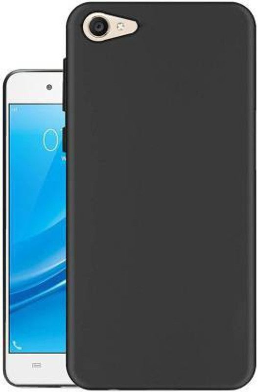 sadgatih Back Cover for VIVO Y81I (PLAIN BLACK, SHOCKPROOF, SILICON)  (Multicolor, Shock Proof, Pack of: 1)