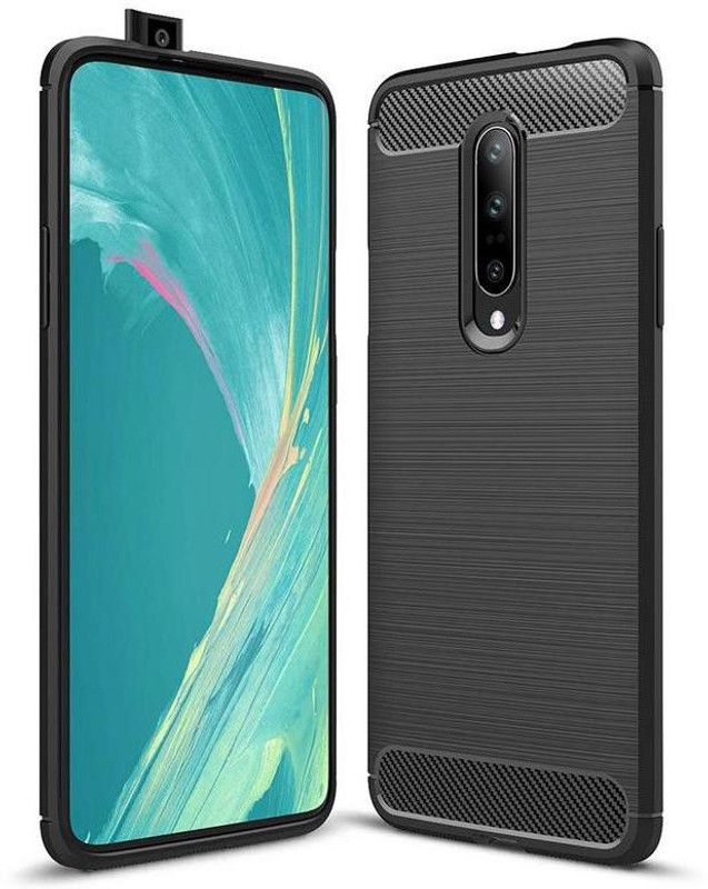 Elica Back Cover for OnePlus 7 Pro  (Black, Shock Proof, Pack of: 1)
