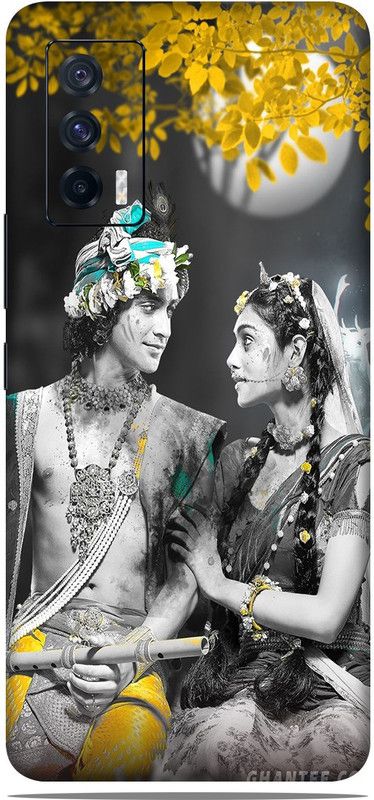 OggyBaba vivo iqoo 7 Mobile Skin  (Radha Krishna Skin Matte Finish)