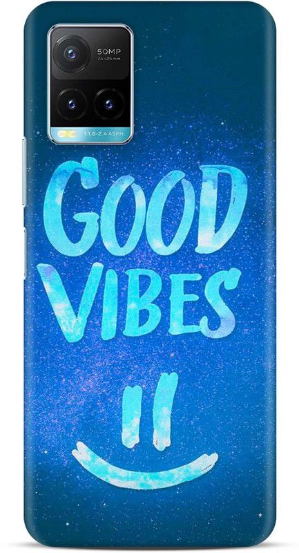 Sankee Back Cover for Vivo Y21  (Blue, Hard Case)