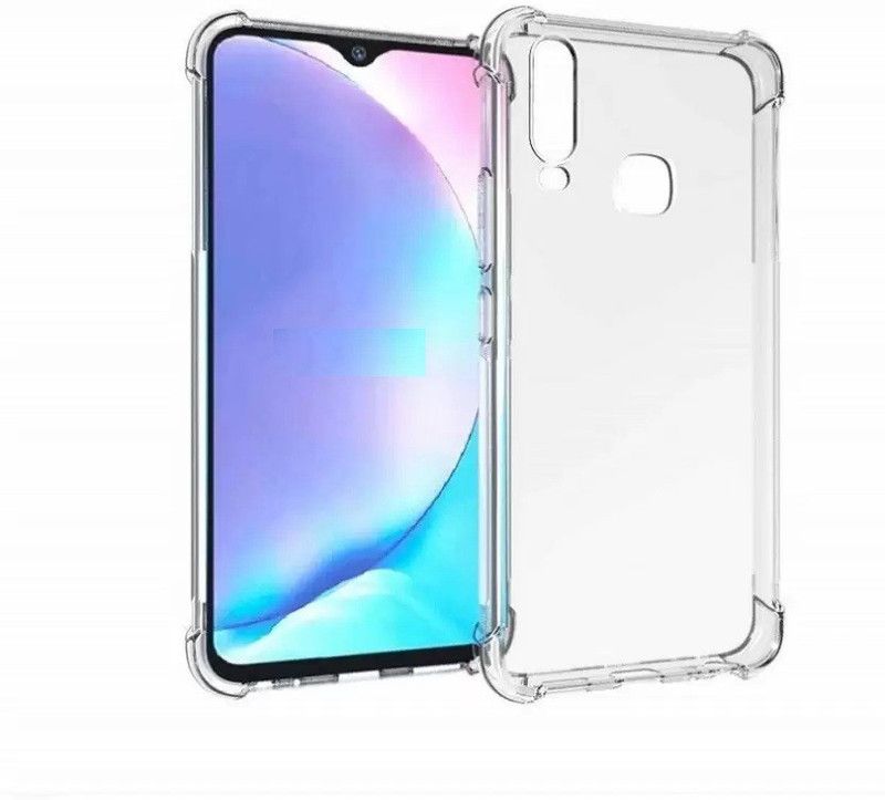 Aaralhub Back Cover for Vivo Y19  (Transparent, Dual Protection, Pack of: 1)