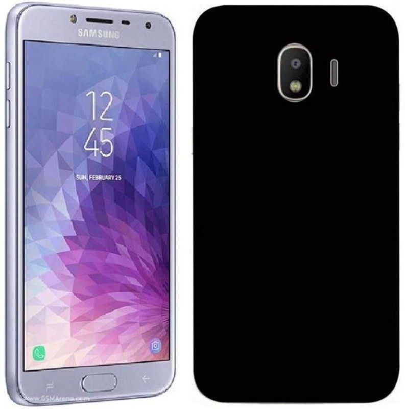 Chaturvedh Back Cover for Samsung Galaxy J4  (Black)