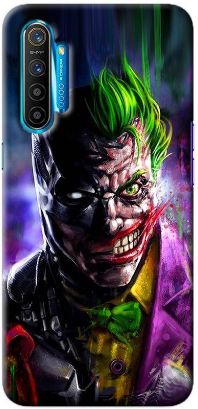 NDCOM Back Cover for REALME XT Batman And Joker Printed  (Multicolor, Hard Case, Pack of: 1)