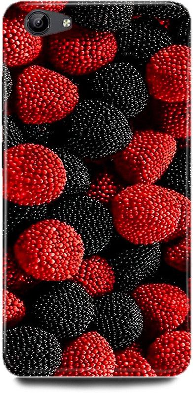 DIKRO Back Cover for vivo Y69, 1714, STRAW, BERRY, GALAXY, RED, BLACK  (Multicolor, Hard Case, Pack of: 1)