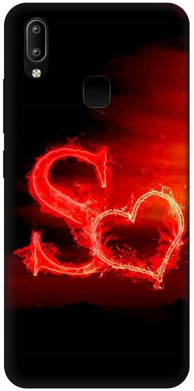 URCHIN Back Cover for Vivo Y91  (Black, Red, Shock Proof, Pack of: 1)