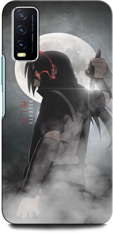 GRAFIQE Back Cover for Vivo Y20i ITACHI UCHIHA, GIRL, ANIMATION, ANIME, CARTOON  (Multicolor, Shock Proof, Pack of: 1)