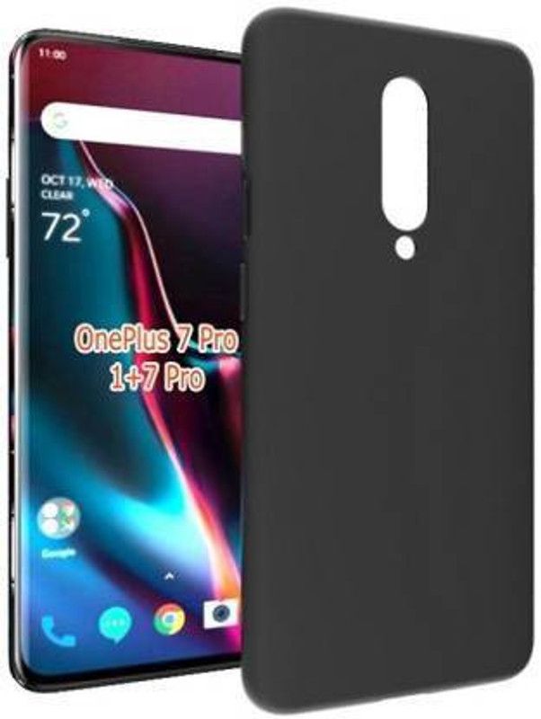 AB PRIME Back Cover for ONE PLUS 7 PRO  (Black, Grip Case, Pack of: 1)
