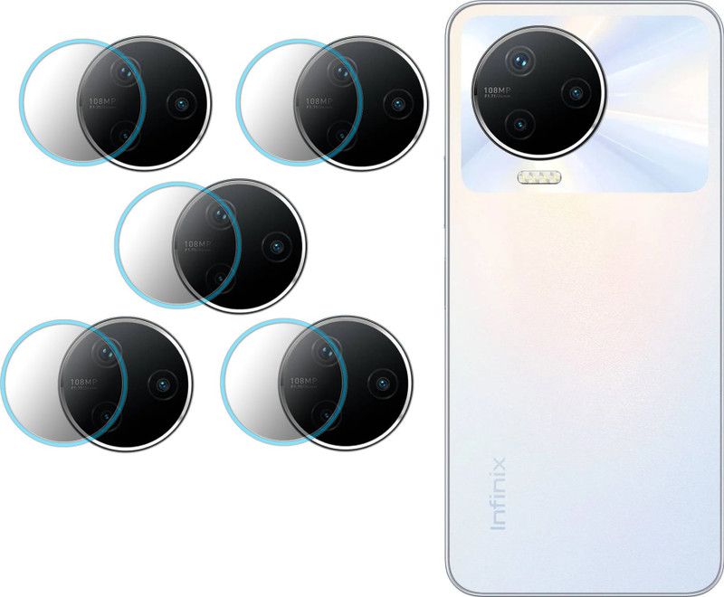 EJZATI Back Camera Lens Glass Protector for Infinix Note 12 Pro  (Pack of: 5)