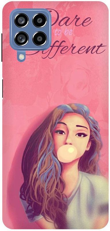 PICHKU Back Cover for SAMSUNG GALAXY M53-CUTE,RED,PINK,LOVE,QUEEN,,GIRLS,MUSIC,BTS,ARMY,KOREAN,SINGER  (Pink, Hard Case, Pack of: 1)