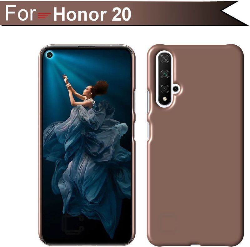 Case Designer Back Cover for Honor 20 (6.26-inch)  (Brown, Dual Protection)
