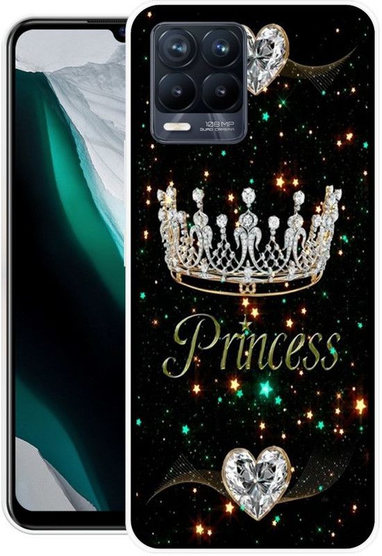THINKSTAR Back Cover for Realme 8 Pro  (Multicolor, Grip Case, Silicon)