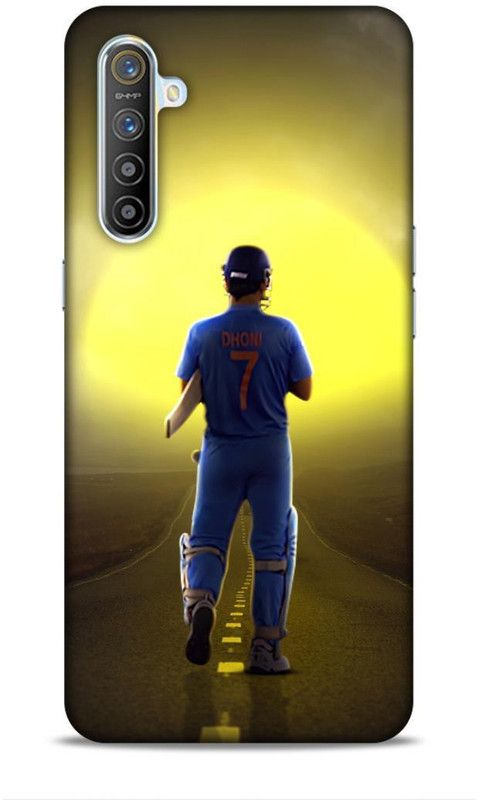 zingcart Back Cover for Dhoni ! Walking Towards Sun Printed Back Cover Case For REALME X2  (Multicolor, Hard Case, Pack of: 1)