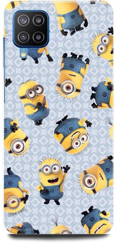 FRONK Back Cover for Samsung Galaxy M32, YELLOW, MINIONS, CARTOON, FUNNY  (Yellow, Hard Case, Pack of: 1)