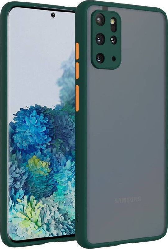FIVE-O Back Cover for Samsung Galaxy S20 PLUS  (Green, Camera Bump Protector, Pack of: 1)