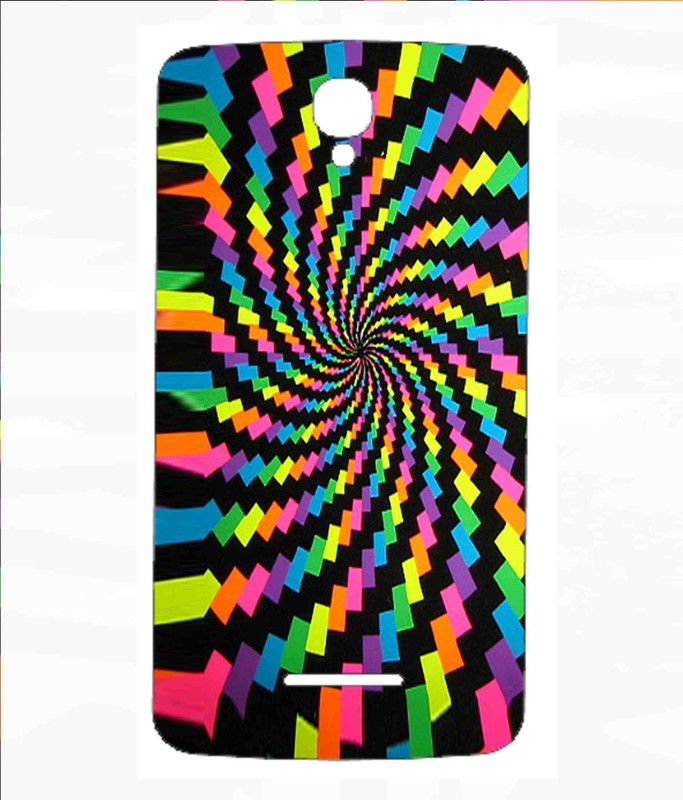 Snooky Panasonic P50 IDOL Mobile Skin  (Black)