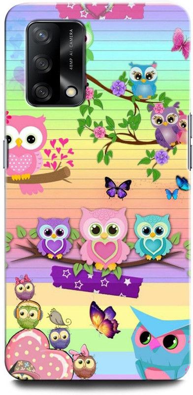 ORBIQE Back Cover for OPPO F19 CPH2219 OWL, TRIPPY, WORLD, EYE, USA, ILLUMINATI, OWL KINGDOM  (Multicolor, Hard Case, Pack of: 1)