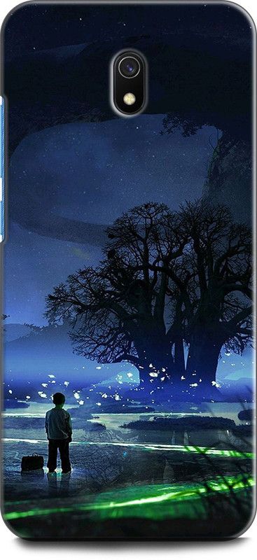 Wall Art Back Cover for Redmi 8A ALONE, ANIME, BOY, NATURE, BEAUTIFUL  (Multicolor, Dual Protection, Pack of: 1)