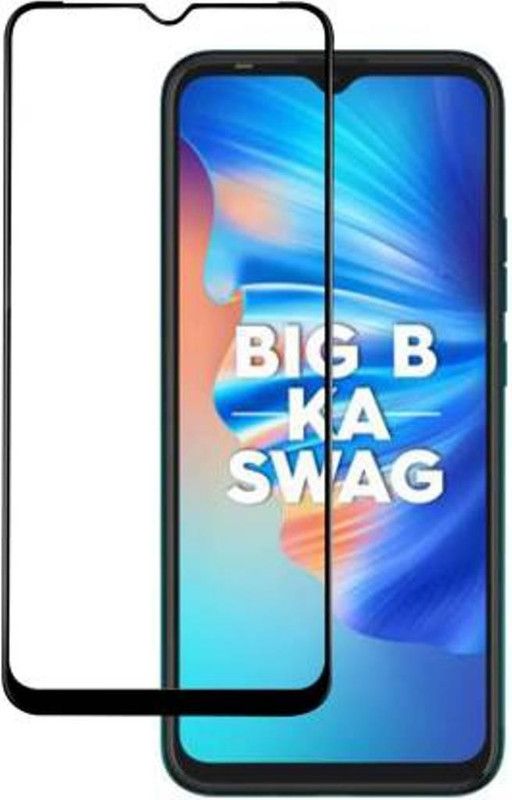EASYKARTZ Edge To Edge Tempered Glass for Tecno Spark 6 Go  (Pack of 1)