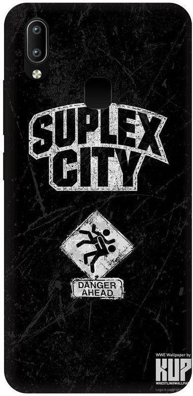 URCHIN Back Cover for Vivo Y95 suplex city, brock lesner, wwe, fighter, wrestler  (Multicolor, Shock Proof, Pack of: 1)