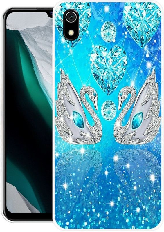 BLUEBUG Back Cover for Redmi 7A  (Multicolor, Grip Case, Silicon)