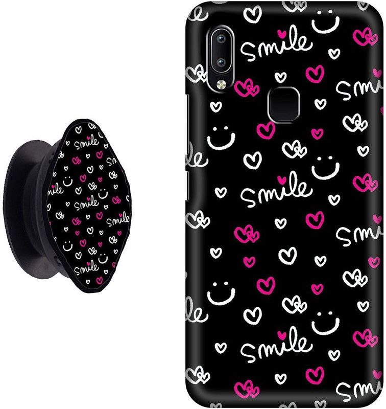 My Swag Back Cover for Vivo Y83 Pro  (Black, White, Pack of: 1)
