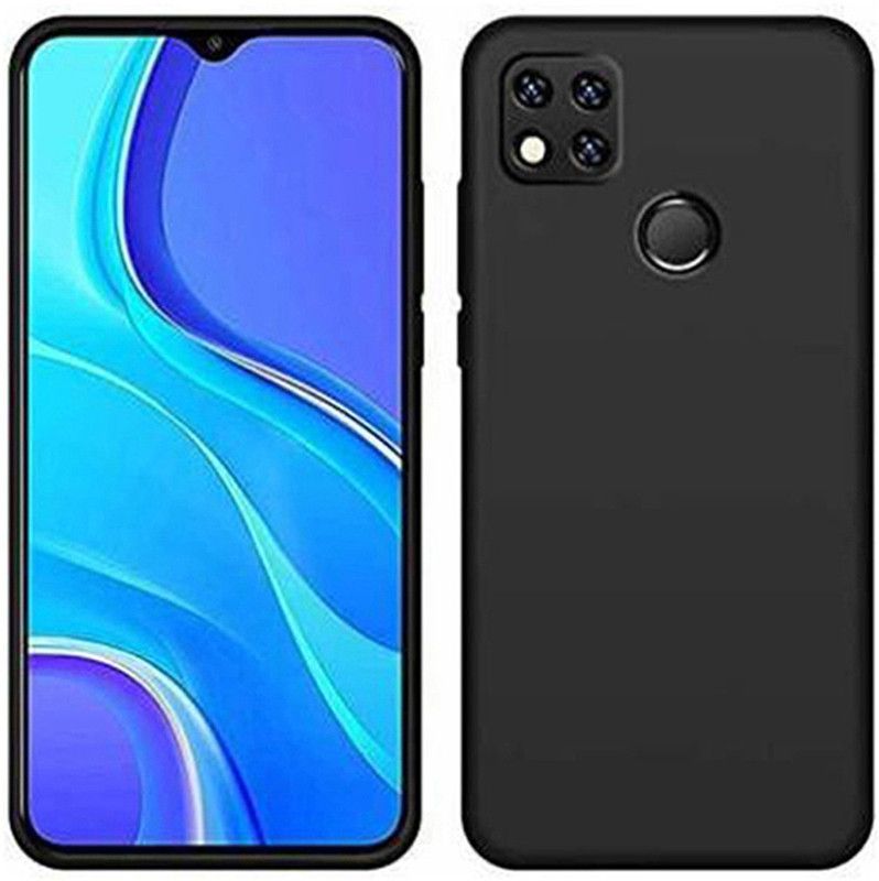 Mozo Back Cover for Redmi MI REDMI 9  (Black, Shock Proof, Pack of: 1)