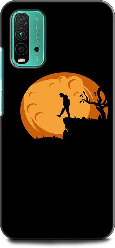 KEYCENT Back Cover for REDMI 9 Power ALONE, BOY, MOON, NATURE, TREE, BEAUTIFUL  (Multicolor, Pack of: 1)