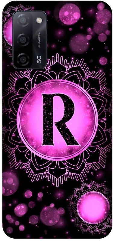 Junior prince Back Cover for OPPO A53s (5G) ( R letter,R name,R word  (Multicolor, Waterproof, Pack of: 1)