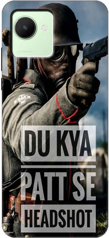 iprinto Back Cover for realme C30, RMX3581, realme C30s, RMX3690 PubG Game Back Cover  (Multicolor, Hard Case)
