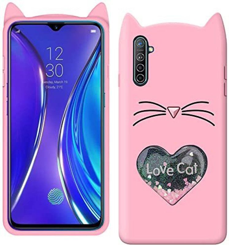 Shiwin Back Cover for Realme XT  (Pink, Pack of: 1)