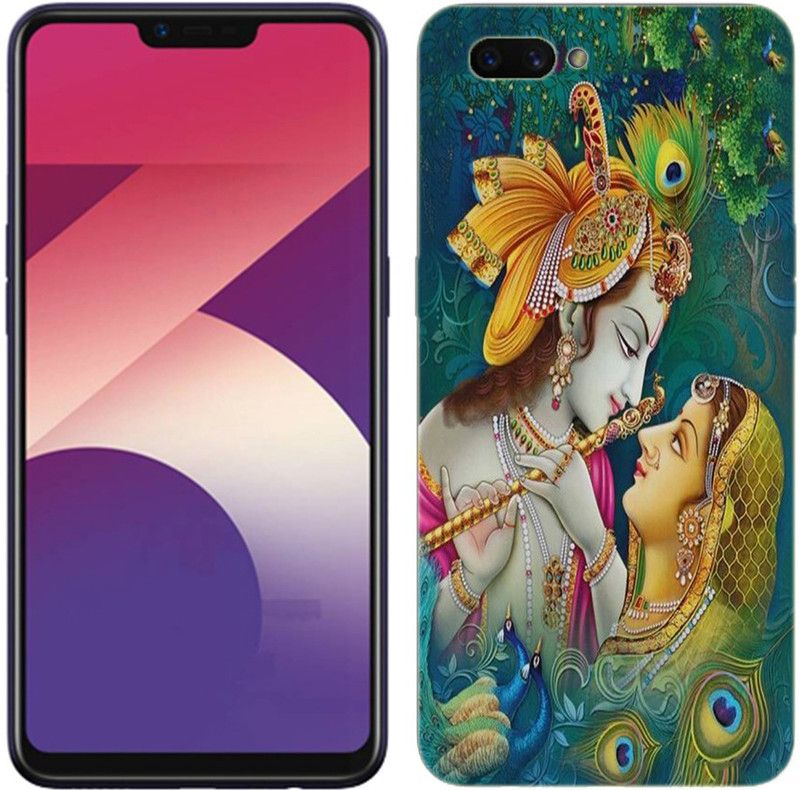 METOO Back Cover for Oppo CPH1803, Lord Krishna Design Back Cover Print : 142  (Multicolor, Dual Protection, Silicon, Pack of: 1)