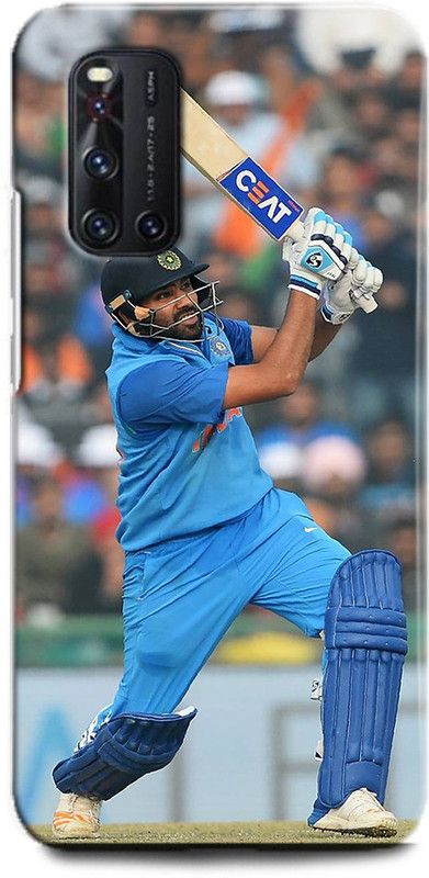 WallCraft Back Cover for Vivo V19, 1933 ROHIT SHARMA, INDIA, CRICKET, PLAYER, CRICKETER, BATSMAN, SPORTS  (Multicolor, Dual Protection, Pack of: 1)
