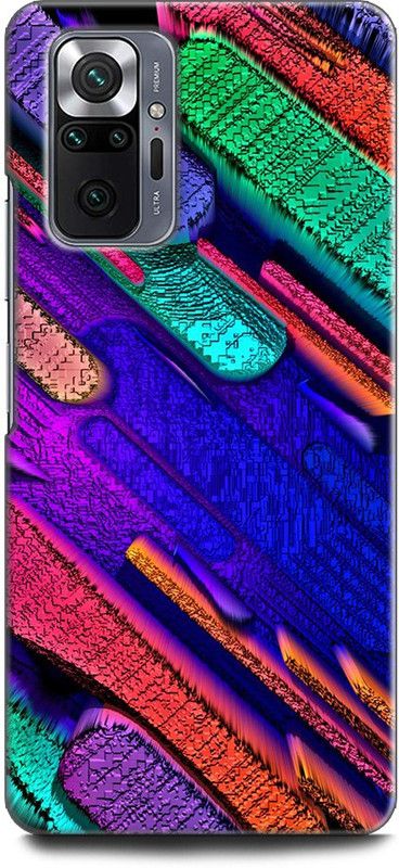 KEYCENT Back Cover for REDMI Note 10 Pro WALL, COLORFULL, TEXTURE, ABSTRACT ART, DESIGNS  (Multicolor, Pack of: 1)