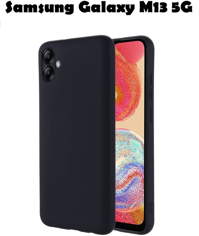 Casehub Bumper Case for Samsung Galaxy M13 5G, SAMSUNG Galaxy M13 5G  (Black, Camera Bump Protector, Silicon, Pack of: 1)