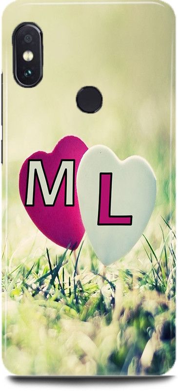 MP ARIES MOBILE COVER Back Cover for Redmi Note 5 Pro/MZB6080IN,M Loves L Name,M Name, L Letter, Alphabet,M Love L NAME  (Multicolor, Hard Case, Pack of: 1)