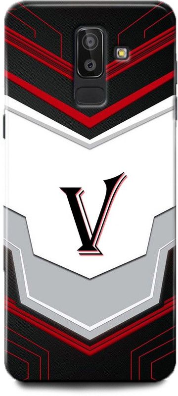 Afterglow Back Cover for SAMSUNG Galaxy On8 V, V LETTER, V NAME, V ALPHABET, ALPHABET  (Multicolor, Shock Proof)
