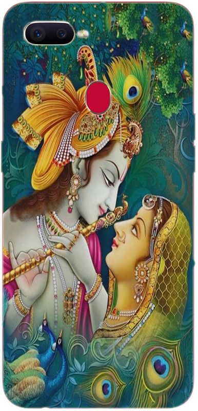 METOO Back Cover for Oppo Realme 2/ Realme 2, Lord Krishna Design Printed Back Cover Print : 142  (Multicolor, Dual Protection, Silicon, Pack of: 1)