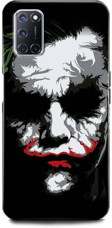 Afterglow Back Cover for Oppo A52 JOKER, BATMAN, HEATH LEDGER JOKER, DARK KNIGHT, WHY SO SERIOUS  (Multicolor, Shock Proof, Pack of: 1)