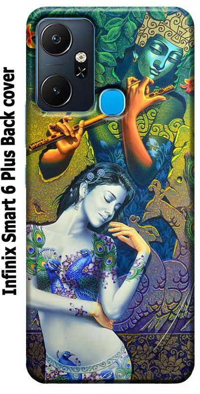 Lesend Back Cover for Infinix Smart 6 Plus  (Multicolor, Silicon, Pack of: 1)