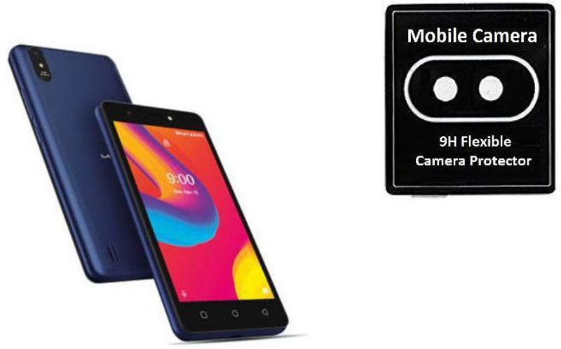 Mudshi Back Camera Lens Glass Protector for Lava Z1  (Pack of: 1)