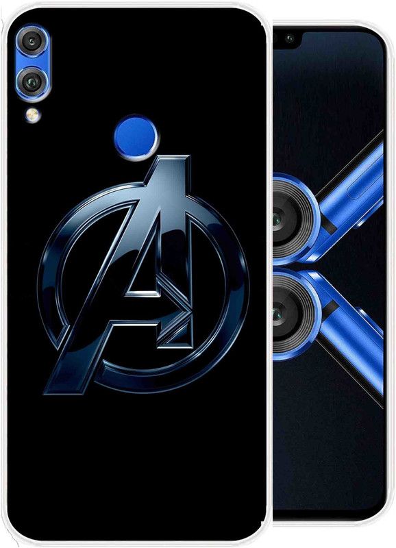 SuperQueen Back Cover for Honor 8X  (Multicolor, Flexible, Silicon, Pack of: 1)