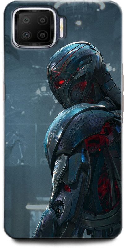 INDICRAFT Back Cover for OPPO F17, CPH2095 ULTRON, AVENGERS: AGE OF ULTRON, MARVEL  (Multicolor, Hard Case, Pack of: 1)