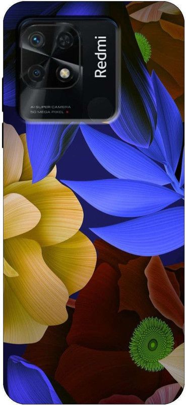FlipCase Back Cover for Mi Redmi 10A, Mi 10A Back Cover  (Multicolor, Grip Case, Silicon, Pack of: 1)